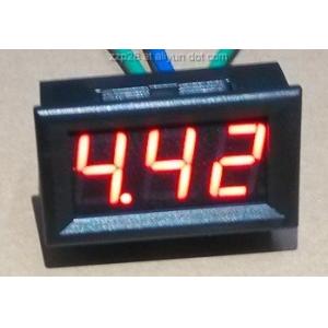 China AC LED Digital Mini voltage meter panel 250V supplier