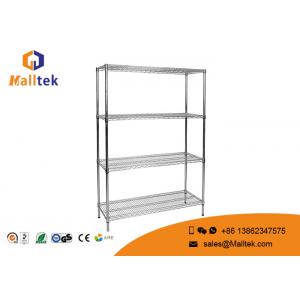 China Metal Multiple Tier Wire Rack Shelving Heavy Duty Adjustable Wire Shelving supplier