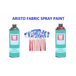 China Non toxic UV Resistance Fabric Spray Paint for Clothes , Waterproof Liquid Paint Spray supplier