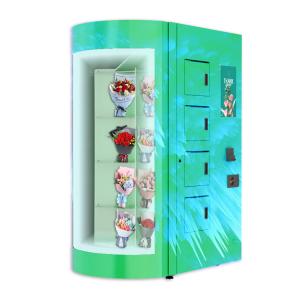 China Customized Lcd 19 Inch Flower Vending Machine With Large Display Window supplier