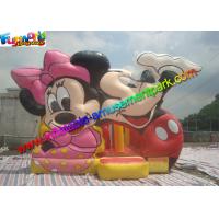 China Mickey Mouse Commercial Bouncy Castles ,  Inflatable Bounce House With PVC tarpaulin on sale