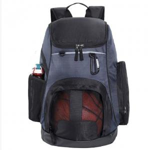 Basketball Gym Sport Backpack With Big Front Mesh Compartment And Two Side Pockets