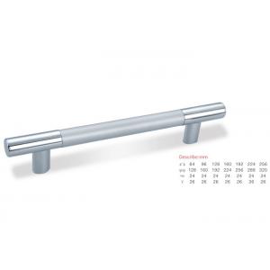 Strong Overall Sense Continuous Aluminum Drawer Pulls Fashionable Style Design