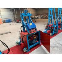 China Portable Water Well Rig 180m Diesel Hydraulic Mini Portable Deep Water Well for sale