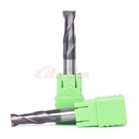China 6mm 5/16 1/4 2 Flute Carbide End Mill For Hardened Steel HRC60 on sale