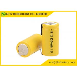 China Ni-Cd SC1300mah 1.2 V Battery Nickel Cadmium Battery For Emergency Backup Lightings supplier