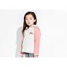 China Small Collor Girls Hooded Sweatshirt , Kids Girls Zip Up Hoodie OEM Avaliable wholesale