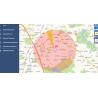 China 100MHz～6GHz Stationary Drone Detection For Radio Frequency 3-10km fixed Drone Spectrum Detector wholesale
