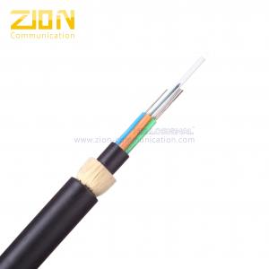 China All Dielectric Self-supporting Aerial Cable ADSS With PE  or AT Outer Sheath supplier