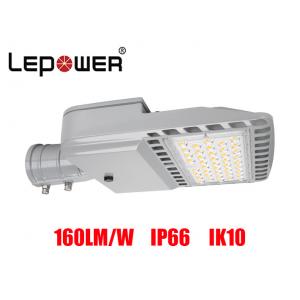China Bridgelux SMD 5050 LED Shoe Box Light 80W IP66 UL DLC Approved With Air Breather supplier