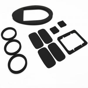 China Die Cutting Round Flat Neoprene CR EPDM Rubber Full Face Gaskets supplier