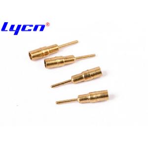 China Thimble Gold Plated Connector Pins Conductive Copper For Bluetooth Headset supplier