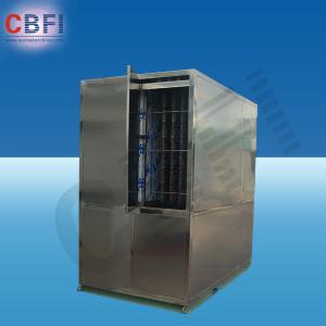 China Adjustable Ice Thickness 5 Tons Plate Ice Machine For Fruits / Vegetable supplier
