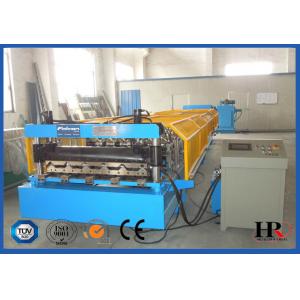 China Refine Steel Plates Wall Panel Roll Forming Machine , Corrugated Sheet Forming Machine supplier