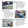CUSTOM New Thermal Heating Cooling Jackets Screw Conveyors  High-Temperature Auger Conveyor Continuous Mixers for Heating Cooling
