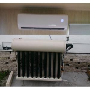 China Hybrid solar air conditioner best price UL CSA CE T3 compressor OEM brand easy installation supplier