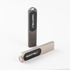 Support Password Crystal USB Stick With LED Light Shiny When Working