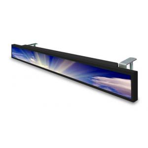 China DC 12V Ultra Wide Stretched Displays Screen Strip 34'' For Supermarket Store Shelf Edge supplier