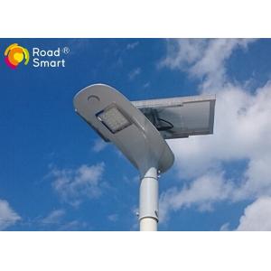 China Die - Cast Aluminum Integrated Solar Powered Outdoor Lights 210lm / W  Batwing Lens supplier