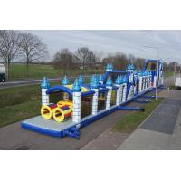 China Mega Giant Inflatable Obstacle Course Durable Toddler Obstacle Course on sale