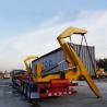 China Sidelifter Container Trailer for loading 20ft 40ft container wholesale