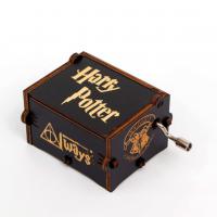 China 6.4*5.2*4.2cm Harry Potter Hand Crank Music Box on sale