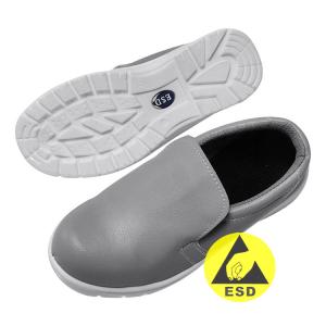 Grey ESD Anti Static Safety Working Shoes For Industrial Cleanroom