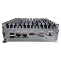 China 4G DDR3 Industrial Fanless Embedded PC I3 / I5 / I7 CPU 2LAN 2COM 6USB on sale