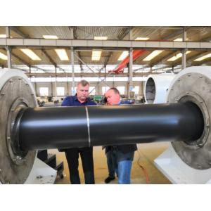 China Línea de producción de tuberías preinsuladas con espuma de poliuretano Maquinaria de tuberías de gas óleo 600-1200 mm wholesale