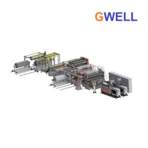China TPU Sheet Extrusion Line TPU Hot-melt Film Production Machine Use Single Screw Extruder For Clothes Shoes Glass supplier