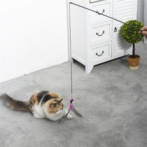 Custom Bulk Wand Teaser Interactive Cat Toys For Indoor Cats Playing