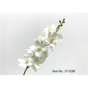 Colorful Artificial Vanda Orchid Branches 67 cM For Indoor Decor Flower