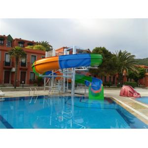 China 3.5M Private Commercial Size Water Slide Fiberglass Swimming Pool Slide For Adults supplier