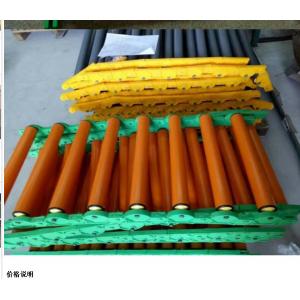 No Power Pvc Adjustable Roller Conveyor Customized Size For Transport Goods