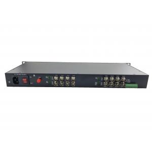 China 1Channel  CVI TVI AHD Video to Fiber Optic Converter with RS485 supplier