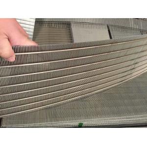 China Liquid Filter Wedge Wire Screen Panels For Mining / Oil Field Screening Filtration supplier