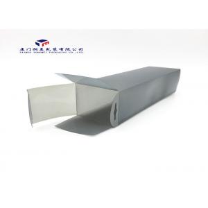 China Opaque PP Matte Grey Color Hard Plastic Box Packaging High Impact Resistant 26cm Height supplier