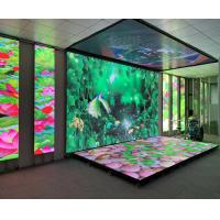 China 1R 1G 1B Floor Tile Screen Parameter Table P6.25 Indoor LED Display With Interactive Sensor on sale