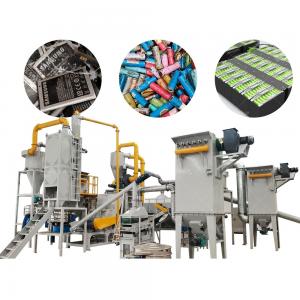 200-3000kg/h Lithium Ion Battery Recycling Scrap Machine with Engine Core Components