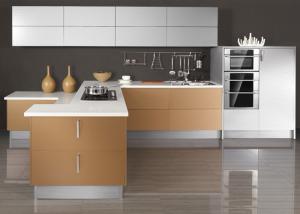 Fashion Modern Showroom Kitchen Cabinets Uv Finish Pull Out