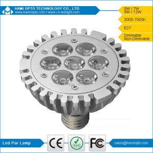 China Dimmable E27 7W hot sell LED PAR light CE&RoHS AC220V made in China supplier