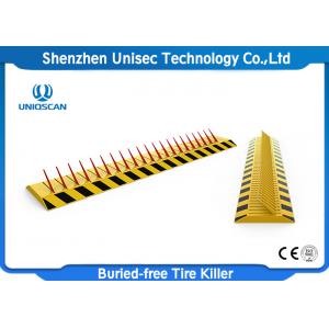 China Portable Tyre Spike Barrier Access Control / Parking Lot Spikes A3 Steel supplier