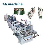 China Food Making 6 Corner Box Folder Gluer Machine Easy to Operate and Timely Delivery on sale