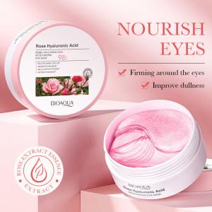 China 60PCS Deep Hydrating Sleeping Under Eye Mask Rose Pink Eye Patch supplier