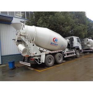 China 9 Cubic Meters Concrete Mixer Truck , Sinotruk Howo 336hp Ready Mix Cement Truck supplier