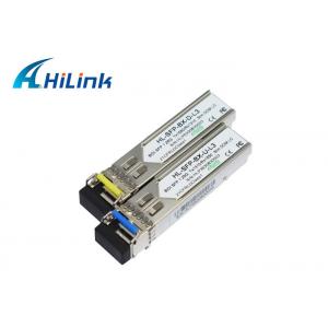 1.25g WDM SFP Single Mode Sfp Transceiver Bidi 3km 1310/1550nm