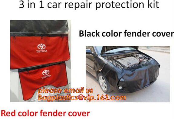 Car Fender Covers Protect Paintwork Magnetic Wing Bonnet Paint Auto Repair，