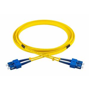 China Fiber Optic Cable Duplex Fiber SC to SC 2.0mm LSZH 9/125 Single Mode 2 Meters supplier