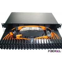 Sliding Drawer Type Fiber Optic Patch Panel With MTRJ Optical Adapter And Pigtail