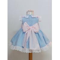 China Little Love Boutique Princess Dresses With Light Blue Color on sale